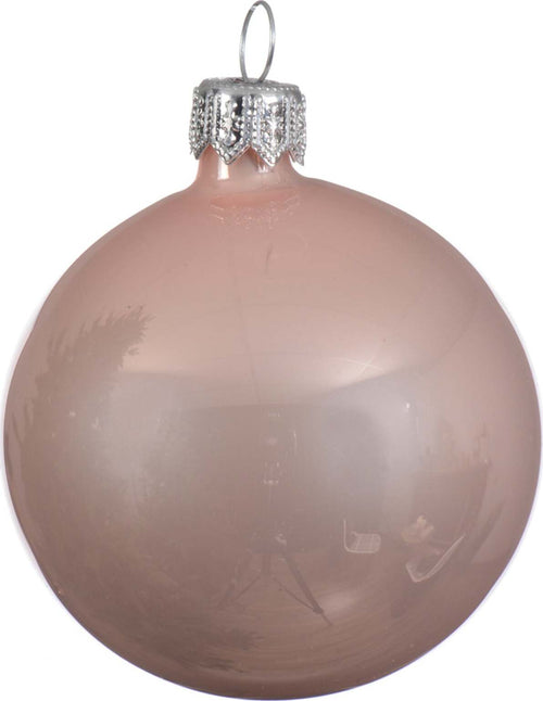 Palline per albero di Natale in vetro decorate color Rosa Blush Smalto Casa e cucina/Decorazioni per interni/Addobbi e decorazioni per ricorrenze/Decorazioni natalizie/Addobbi e decorazioni/Palle e palline MagiediNatale.it - Altamura, Commerciovirtuoso.it