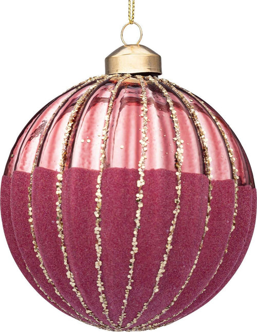 Palline per albero di Natale in vetro decorate color Rosa Casa e cucina/Decorazioni per interni/Addobbi e decorazioni per ricorrenze/Decorazioni natalizie/Addobbi e decorazioni/Palle e palline MagiediNatale.it - Altamura, Commerciovirtuoso.it