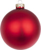Palline per albero di Natale in vetro decorate color Rosso Granata Opaco Casa e cucina/Decorazioni per interni/Addobbi e decorazioni per ricorrenze/Decorazioni natalizie/Addobbi e decorazioni/Palle e palline MagiediNatale.it - Altamura, Commerciovirtuoso.it
