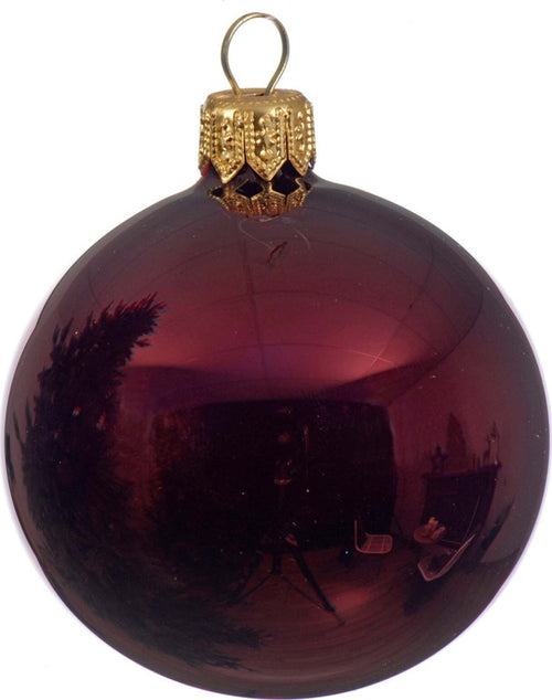 Palline per albero di Natale in vetro decorate color Rosso Scuro lucido Casa e cucina/Decorazioni per interni/Addobbi e decorazioni per ricorrenze/Decorazioni natalizie/Addobbi e decorazioni/Palle e palline MagiediNatale.it - Altamura, Commerciovirtuoso.it