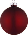 Palline per albero di Natale in vetro decorate color Rosso Scuro Opaco Casa e cucina/Decorazioni per interni/Addobbi e decorazioni per ricorrenze/Decorazioni natalizie/Addobbi e decorazioni/Palle e palline MagiediNatale.it - Altamura, Commerciovirtuoso.it