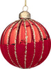 Palline per albero di Natale in vetro decorate color Rosso Casa e cucina/Decorazioni per interni/Addobbi e decorazioni per ricorrenze/Decorazioni natalizie/Addobbi e decorazioni/Palle e palline MagiediNatale.it - Altamura, Commerciovirtuoso.it