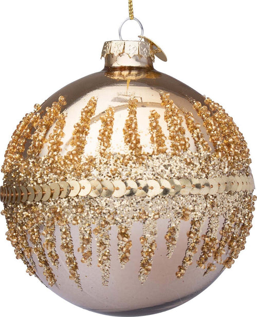 Palline per albero di Natale in vetro decorate color Show Oro Casa e cucina/Decorazioni per interni/Addobbi e decorazioni per ricorrenze/Decorazioni natalizie/Addobbi e decorazioni/Palle e palline MagiediNatale.it - Altamura, Commerciovirtuoso.it