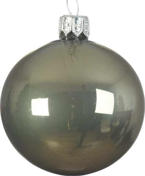 Palline per albero di Natale in vetro decorate color Verde Muschio Smalto Casa e cucina/Decorazioni per interni/Addobbi e decorazioni per ricorrenze/Decorazioni natalizie/Addobbi e decorazioni/Palle e palline MagiediNatale.it - Altamura, Commerciovirtuoso.it