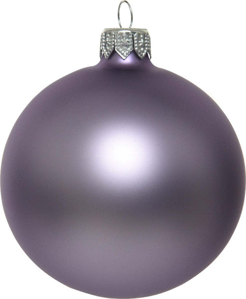 Palline per albero di Natale in vetro decorate color Viola Erica Opaco Casa e cucina/Decorazioni per interni/Addobbi e decorazioni per ricorrenze/Decorazioni natalizie/Addobbi e decorazioni/Palle e palline MagiediNatale.it - Altamura, Commerciovirtuoso.it