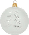 Palline per albero di Natale in vetro decorate con glitter color Bianco Casa e cucina/Decorazioni per interni/Addobbi e decorazioni per ricorrenze/Decorazioni natalizie/Addobbi e decorazioni/Palle e palline MagiediNatale.it - Altamura, Commerciovirtuoso.it