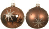 Palline per albero di Natale in vetro decorate Nocciola con Stelle e Puntini da 8 cm, confezione 6 pezzi Casa e cucina/Decorazioni per interni/Addobbi e decorazioni per ricorrenze/Decorazioni natalizie/Addobbi e decorazioni/Palle e palline MagiediNatale.it - Altamura, Commerciovirtuoso.it