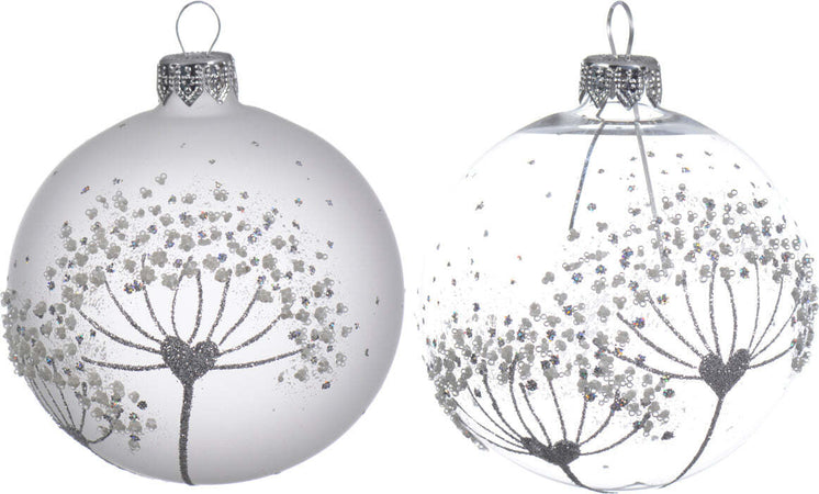 Palline per albero di Natale in vetro decorato argento da Ø 8 cm, confezione da 6 pezzi Casa e cucina/Decorazioni per interni/Addobbi e decorazioni per ricorrenze/Decorazioni natalizie/Addobbi e decorazioni/Palle e palline MagiediNatale.it - Altamura, Commerciovirtuoso.it
