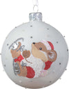Palline per albero di Natale in vetro decorato con topo vestito da babbo natale da Ø 8 cm, confezione da 6 pezzi Casa e cucina/Decorazioni per interni/Addobbi e decorazioni per ricorrenze/Decorazioni natalizie/Addobbi e decorazioni/Palle e palline MagiediNatale.it - Altamura, Commerciovirtuoso.it