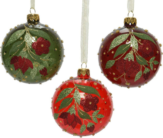 Palline per albero di Natale in vetro decorato da Ø 8 cm, confezione da 12 pezzi Casa e cucina/Decorazioni per interni/Addobbi e decorazioni per ricorrenze/Decorazioni natalizie/Addobbi e decorazioni/Palle e palline MagiediNatale.it - Altamura, Commerciovirtuoso.it