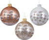 Palline per albero di Natale in vetro decorato da Ø 8 cm, confezione da 6 pezzi Casa e cucina/Decorazioni per interni/Addobbi e decorazioni per ricorrenze/Decorazioni natalizie/Addobbi e decorazioni/Palle e palline MagiediNatale.it - Altamura, Commerciovirtuoso.it