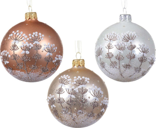 Palline per albero di Natale in vetro decorato da Ø 8 cm, confezione da 6 pezzi Casa e cucina/Decorazioni per interni/Addobbi e decorazioni per ricorrenze/Decorazioni natalizie/Addobbi e decorazioni/Palle e palline MagiediNatale.it - Altamura, Commerciovirtuoso.it