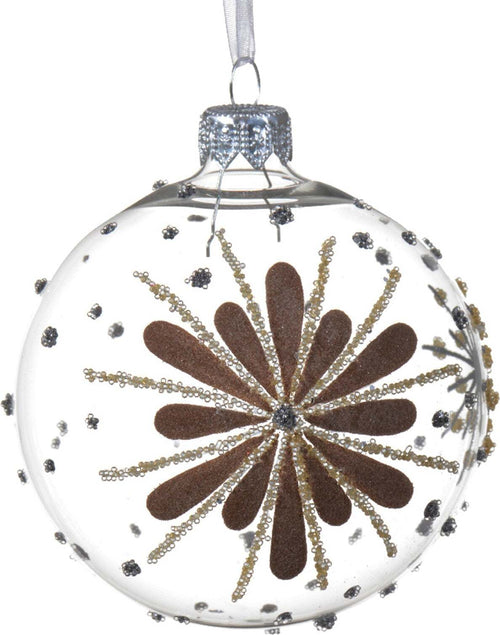 Palline per albero di Natale in vetro decorato marrone da Ø 8 cm, confezione da 6 pezzi Casa e cucina/Decorazioni per interni/Addobbi e decorazioni per ricorrenze/Decorazioni natalizie/Addobbi e decorazioni/Palle e palline MagiediNatale.it - Altamura, Commerciovirtuoso.it