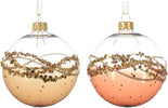 Palline per albero di Natale in vetro decorato oro e rosa da Ø 8 cm, confezione da 6 pezzi Casa e cucina/Decorazioni per interni/Addobbi e decorazioni per ricorrenze/Decorazioni natalizie/Addobbi e decorazioni/Palle e palline MagiediNatale.it - Altamura, Commerciovirtuoso.it