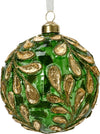 Palline per albero di Natale in vetro decorato oro e verde da Ø 10 cm, confezione da 2 pezzi Casa e cucina/Decorazioni per interni/Addobbi e decorazioni per ricorrenze/Decorazioni natalizie/Addobbi e decorazioni/Palle e palline MagiediNatale.it - Altamura, Commerciovirtuoso.it