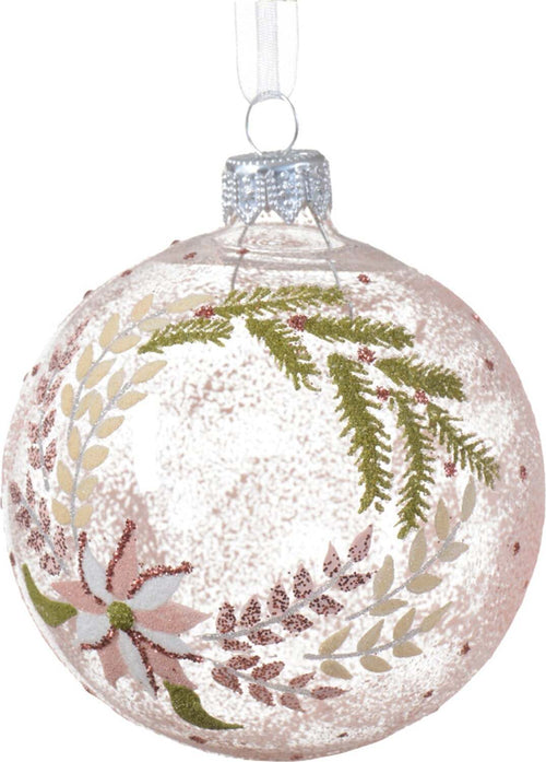 Palline per albero di Natale in vetro decorato rosa da Ø 8 cm, confezione da 6 pezzi Casa e cucina/Decorazioni per interni/Addobbi e decorazioni per ricorrenze/Decorazioni natalizie/Addobbi e decorazioni/Palle e palline MagiediNatale.it - Altamura, Commerciovirtuoso.it