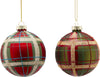 Palline per albero di Natale in vetro, decorazione Tartan Glitter, confezione 6 pezzi, Ø 8 cm Casa e cucina/Decorazioni per interni/Addobbi e decorazioni per ricorrenze/Decorazioni natalizie/Addobbi e decorazioni/Palle e palline MagiediNatale.it - Altamura, Commerciovirtuoso.it