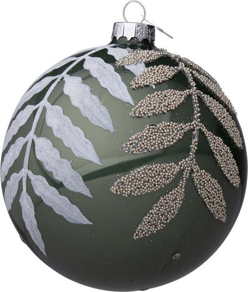 Palline per albero di natale in vetro Foglia Vischio Verde pendaglio Tinta Unita Casa e cucina/Decorazioni per interni/Addobbi e decorazioni per ricorrenze/Decorazioni natalizie/Addobbi e decorazioni/Palle e palline MagiediNatale.it - Altamura, Commerciovirtuoso.it