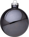 Palline per albero di Natale in vetro Grigio Scuro Lucido con pendaglio Tinta Unita Casa e cucina/Decorazioni per interni/Addobbi e decorazioni per ricorrenze/Decorazioni natalizie/Addobbi e decorazioni/Palle e palline MagiediNatale.it - Altamura, Commerciovirtuoso.it