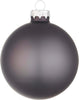 Palline per albero di Natale in vetro Grigio Scuro Opaco con pendaglio Tinta Unita Casa e cucina/Decorazioni per interni/Addobbi e decorazioni per ricorrenze/Decorazioni natalizie/Addobbi e decorazioni/Palle e palline MagiediNatale.it - Altamura, Commerciovirtuoso.it