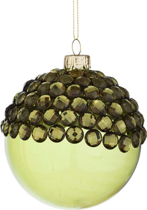 Palline per albero di natale in vetro Jewel Verde pendaglio Tinta Unita Casa e cucina/Decorazioni per interni/Addobbi e decorazioni per ricorrenze/Decorazioni natalizie/Addobbi e decorazioni/Palle e palline MagiediNatale.it - Altamura, Commerciovirtuoso.it