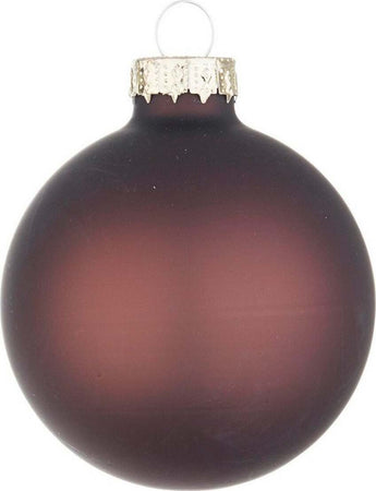 Palline per albero di natale in vetro Marrone Opaco Caldo da pendaglio Tinta Unita Casa e cucina/Decorazioni per interni/Addobbi e decorazioni per ricorrenze/Decorazioni natalizie/Addobbi e decorazioni/Palle e palline MagiediNatale.it - Altamura, Commerciovirtuoso.it