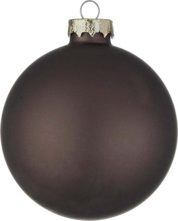 Palline per albero di natale in vetro Marrone Opaco da pendaglio Tinta Unita Casa e cucina/Decorazioni per interni/Addobbi e decorazioni per ricorrenze/Decorazioni natalizie/Addobbi e decorazioni/Palle e palline MagiediNatale.it - Altamura, Commerciovirtuoso.it