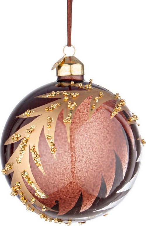Palline per albero di natale in vetro Marrone Trasparente pendaglio Tinta Unita Casa e cucina/Decorazioni per interni/Addobbi e decorazioni per ricorrenze/Decorazioni natalizie/Addobbi e decorazioni/Palle e palline MagiediNatale.it - Altamura, Commerciovirtuoso.it