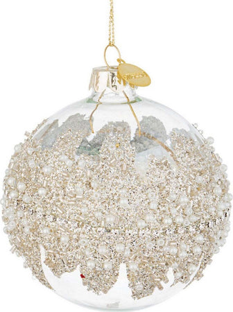 Palline per albero di Natale in vetro Mirage Argento con pendaglio Tinta Unita Casa e cucina/Decorazioni per interni/Addobbi e decorazioni per ricorrenze/Decorazioni natalizie/Addobbi e decorazioni/Palle e palline MagiediNatale.it - Altamura, Commerciovirtuoso.it