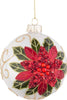 Palline per albero di Natale in vetro Poinsezia Rosso e Bianco con pendaglio Tinta Unita Casa e cucina/Decorazioni per interni/Addobbi e decorazioni per ricorrenze/Decorazioni natalizie/Addobbi e decorazioni/Palle e palline MagiediNatale.it - Altamura, Commerciovirtuoso.it