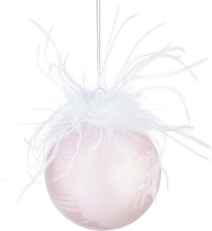 Palline per albero di Natale in vetro Rosa Plume con Fiocchi con pendaglio Tinta Unita Casa e cucina/Decorazioni per interni/Addobbi e decorazioni per ricorrenze/Decorazioni natalizie/Addobbi e decorazioni/Palle e palline MagiediNatale.it - Altamura, Commerciovirtuoso.it