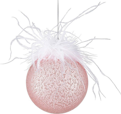 Palline per albero di Natale in vetro Rosa Plumette con Fiocchi con pendaglio Tinta Unita Casa e cucina/Decorazioni per interni/Addobbi e decorazioni per ricorrenze/Decorazioni natalizie/Addobbi e decorazioni/Palle e palline MagiediNatale.it - Altamura, Commerciovirtuoso.it