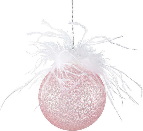 Palline per albero di Natale in vetro Rosa Plumette con Fiocchi con pendaglio Tinta Unita Casa e cucina/Decorazioni per interni/Addobbi e decorazioni per ricorrenze/Decorazioni natalizie/Addobbi e decorazioni/Palle e palline MagiediNatale.it - Altamura, Commerciovirtuoso.it