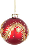 Palline per albero di Natale in vetro Rosso con Serpente Oro con pendaglio Tinta Unita Casa e cucina/Decorazioni per interni/Addobbi e decorazioni per ricorrenze/Decorazioni natalizie/Addobbi e decorazioni/Palle e palline MagiediNatale.it - Altamura, Commerciovirtuoso.it
