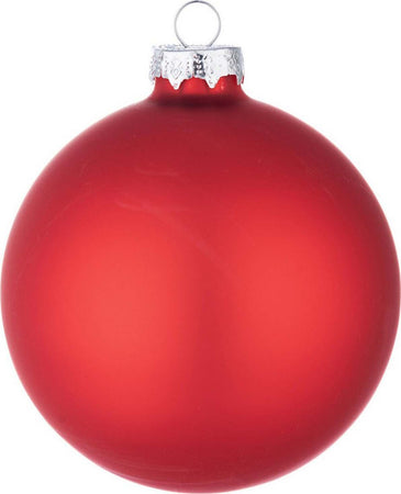 Palline per albero di natale in vetro Rosso Melograno Opaco da pendaglio Tinta Unita Casa e cucina/Decorazioni per interni/Addobbi e decorazioni per ricorrenze/Decorazioni natalizie/Addobbi e decorazioni/Palle e palline MagiediNatale.it - Altamura, Commerciovirtuoso.it