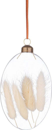 Palline per albero di Natale in vetro trasparente con piume all'interno h 13 cm Casa e cucina/Decorazioni per interni/Addobbi e decorazioni per ricorrenze/Decorazioni natalizie/Addobbi e decorazioni/Palle e palline MagiediNatale.it - Altamura, Commerciovirtuoso.it