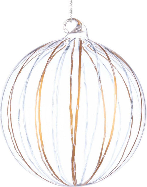 Palline per albero di Natale in vetro trasparente decorate color Oro-Nero Casa e cucina/Decorazioni per interni/Addobbi e decorazioni per ricorrenze/Decorazioni natalizie/Addobbi e decorazioni/Palle e palline MagiediNatale.it - Altamura, Commerciovirtuoso.it