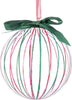 Palline per albero di Natale in vetro trasparente striate con fiocco per decorazione Casa e cucina/Decorazioni per interni/Addobbi e decorazioni per ricorrenze/Decorazioni natalizie/Addobbi e decorazioni/Palle e palline MagiediNatale.it - Altamura, Commerciovirtuoso.it
