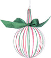 Palline per albero di Natale in vetro trasparente striate con fiocco per decorazione Casa e cucina/Decorazioni per interni/Addobbi e decorazioni per ricorrenze/Decorazioni natalizie/Addobbi e decorazioni/Palle e palline MagiediNatale.it - Altamura, Commerciovirtuoso.it
