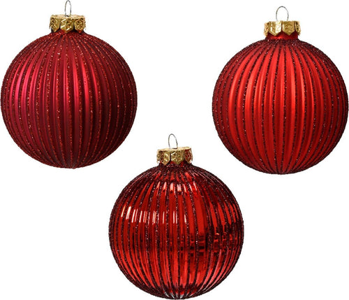 Palline rosse decorazione per albero di natale da 8 cm, confezione da 6 pezzi Casa e cucina/Decorazioni per interni/Addobbi e decorazioni per ricorrenze/Decorazioni natalizie/Addobbi e decorazioni/Palle e palline MagiediNatale.it - Altamura, Commerciovirtuoso.it