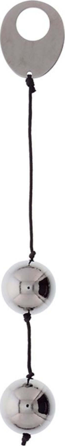Palline Vaginali in Metallo Domino Metallic Balls - Silver Palline Vaginali In Metallo Argento Chiaro 20cm Salute e cura della persona/Erotismo e contraccezione/Sex toys/Palline vaginali Kondorama - Martinsicuro, Commerciovirtuoso.it