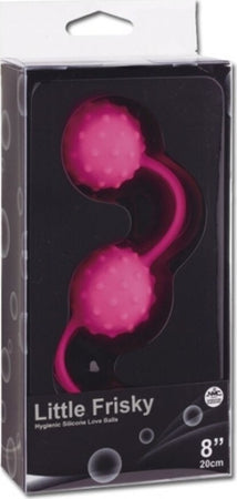 Palline Vaginali in Silicone Rosa 20125 Little Frisky Pink morbide palline per vagina dildo vaginale impugnatura comoda 20cm Salute e cura della persona/Erotismo e contraccezione/Sex toys/Palline vaginali Kondorama - Martinsicuro, Commerciovirtuoso.it