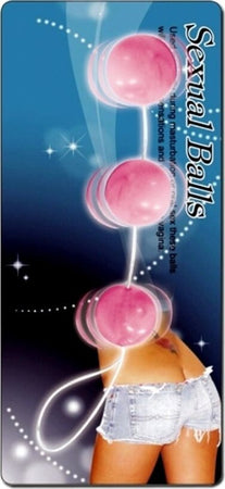 Palline Vaginali In Silicone Rosa Diametro 34 mm 3 Palline Rosa con Filo Salute e cura della persona/Erotismo e contraccezione/Sex toys/Palline vaginali Kondorama - Martinsicuro, Commerciovirtuoso.it