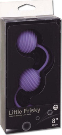 Palline Vaginali in Silicone Viola 20124 Little Frisky Purple morbide palline per vagina dildo vaginale impugnatura comoda 20cm Salute e cura della persona/Erotismo e contraccezione/Sex toys/Palline vaginali Kondorama - Martinsicuro, Commerciovirtuoso.it