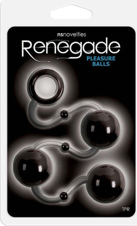 Palline Vaginali non vibranti Renegade Pleasure Balls Black Palline Vaginali In TPR Nero pallina diametro 38mm Salute e cura della persona/Erotismo e contraccezione/Sex toys/Palline vaginali Kondorama - Martinsicuro, Commerciovirtuoso.it