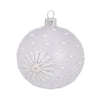 Palline per albero di Natale, in Vetro, con glitter, Ø 80 mm, 12 pezzi