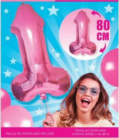 Palloncino a forma di Pene Rosa Pene Pisello Gigante 80 cm Gonfiabile Ad Elio Oppure Ad Aria Salute e cura della persona/Erotismo e contraccezione/Sex toys/Gadget per addio al nubilato e al celibato Kondorama - Martinsicuro, Commerciovirtuoso.it