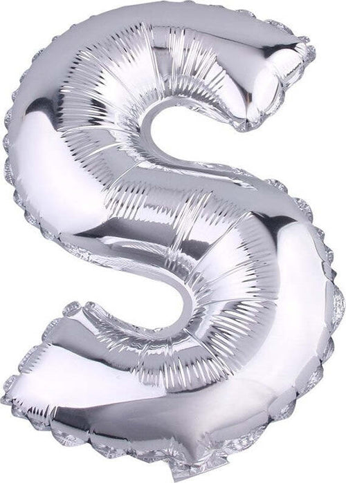 Palloncino Gonfiabile Elio Lettera S Argento 35 Cm Compleanno Festa Party Casa Prodotti per Feste > Festoni e Palloncini Trade Shop italia - Napoli, Commerciovirtuoso.it