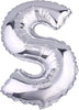Palloncino Gonfiabile Elio Lettera S Argento 35 Cm Compleanno Festa Party Casa Prodotti per Feste > Festoni e Palloncini Trade Shop italia - Napoli, Commerciovirtuoso.it