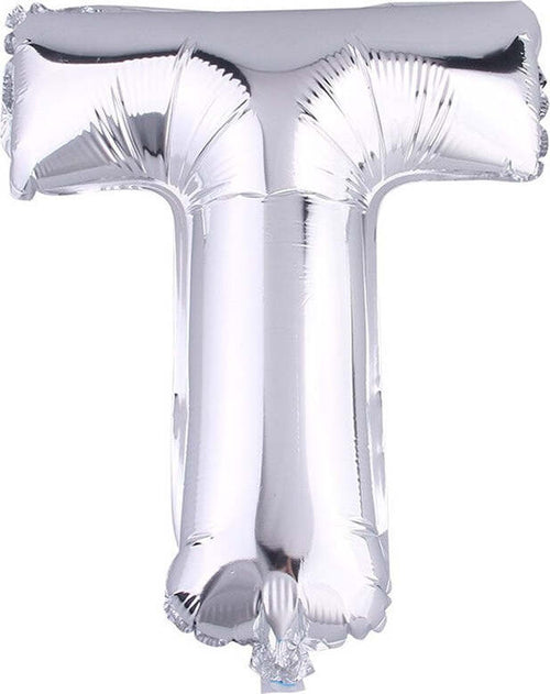 Palloncino Gonfiabile Elio Lettera T Argento 35 Cm Compleanno Festa Party Casa Prodotti per Feste > Festoni e Palloncini Trade Shop italia - Napoli, Commerciovirtuoso.it